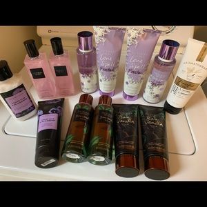 Victoria’s Secret bath body works lotions sprays